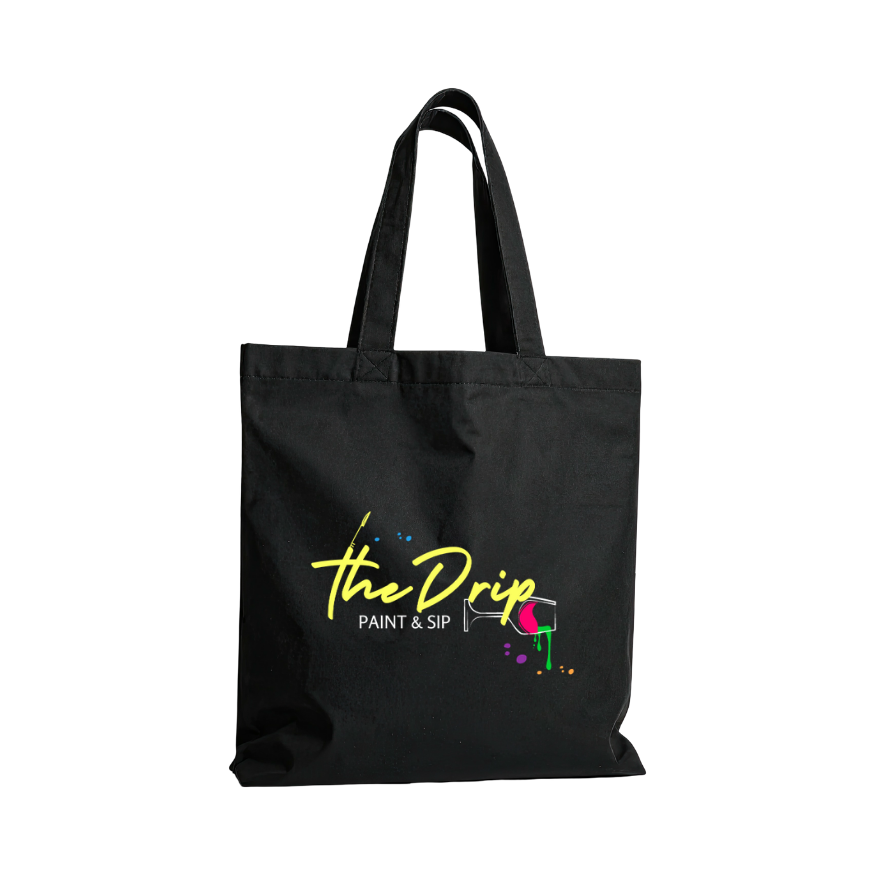Drip Canvas Tote