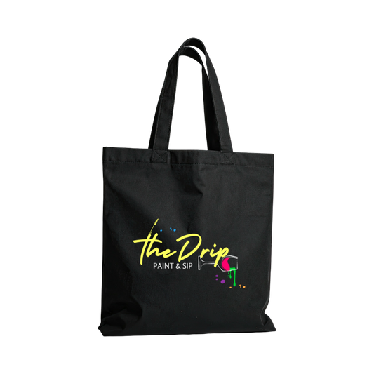 Drip Canvas Tote