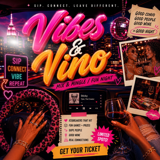 July 18 6-8 PM Vibes & Vino